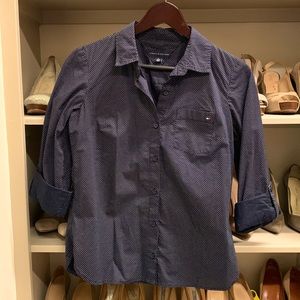 Tommy Hilfiger dotted shirt XS